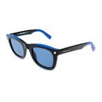 Elias Sunglasses // Black + Blue