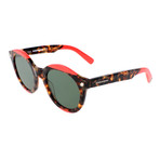 Carleton Sunglasses // Tortoise + Neon Pink