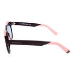 Carleton Sunglasses // Black + Pink