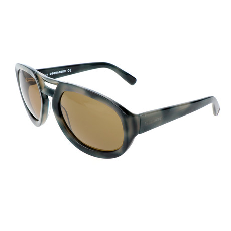 DSquared2 // Men's Edmond Sunglasses // Olive Gray