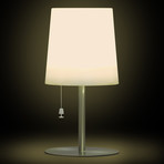 Checkmate No. 2 // Table Lamp (Silver)