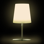 Checkmate No. 1 // Table Lamp // Silver