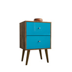 Marcy Mid-Century Modern Nightstand 2.0 (Black)