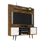 Marcy 63" Freestanding Entertainment Center (White)