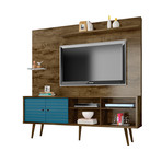 Marcy 70.87" Freestanding Entertainment Center (Rustic Brown)