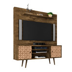 Marcy 63" Freestanding Entertainment Center (White)