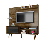 Marcy 70.87" Freestanding Entertainment Center (Rustic Brown)