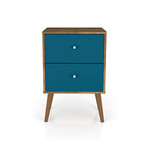 Marcy Mid-Century Modern Nightstand 2.0 (Black)