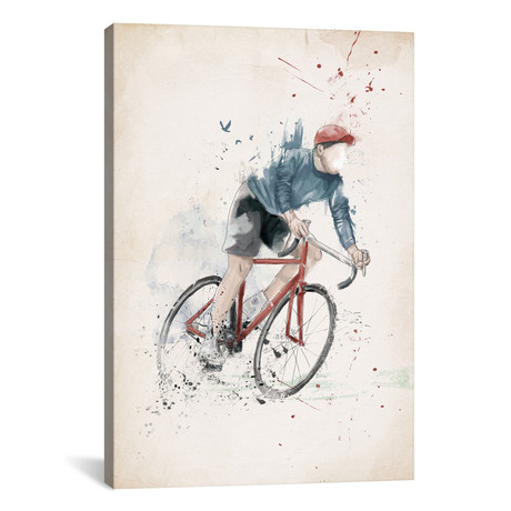 I Want To Ride My Bicycle // Balazs Solti (18"W x 26"H x 0.75"D)