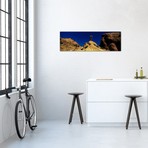 Mountain Bikers CA USA // Panoramic Images (36"W x 12"H x 0.75"D)