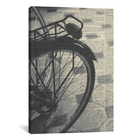 La Bicyclette III // Marc Oliver (18"W x 26"H x 0.75"D)