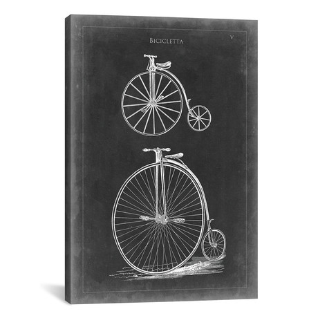 Vintage Bicycles I // Vision Studio (18"W x 26"H x 0.75"D)