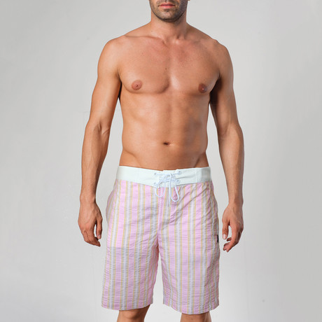 1107 Swimming Shorts // Pink (S)