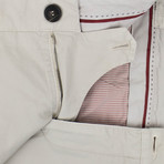 Cotton Single Pleat Casual Pants // Beige (Euro: 44)