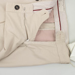 Cotton Pleated Casual Pants // Beige (Euro: 44)