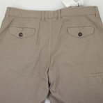 Cotton Casual Pants // Taupe (Euro: 56)