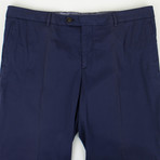 Cotton Blend Casual Pants // Dark Blue (Euro: 58)