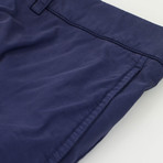 Cotton Blend Casual Pants // Dark Blue (Euro: 58)