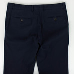 Cotton Blend Casual Pants // Blue (Euro: 50)