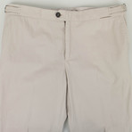 Cotton Blend With Side Tabs Casual Pants // Beige (Euro: 58)