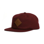 Merchant Snapback // Maroon (Maroon)