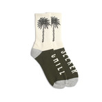 Seeker Palm Socks // Crème (Crème)