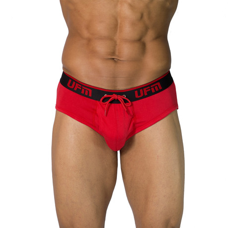 Bamboo Briefs // Red (S)