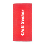 Seeker Beach Towel // Red (Red)