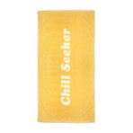 Seeker Beach Towel // Mustard (Mustard)
