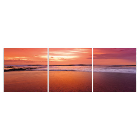 Sunset Beach (20"W x 20"H // Canvas)