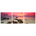 Ocean Sunset (72"W x 24"H x 1"D)
