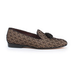 Slip-On Fashion Dress Shoes // Black + Tan (US: 6)