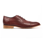 Fashion Cap Toe Oxford Dress Shoes // Dark Brown (US: 6)