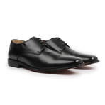 Plain Toe Lace-Up Dress Shoes // Black (US: 6)