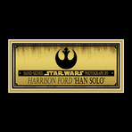 Han Solo // Harrison Ford Signed Memorabilia  (Signed Funko Pop Only)
