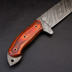 Percy Fawcett Damascus Steel Hunting Knife