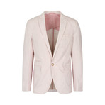 Audio Slim Fit Blazer // Bordeaux (L)