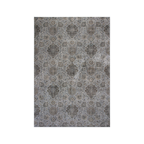 Provence // Allover Kashan + Silver (3'7"L x 2'2"W)