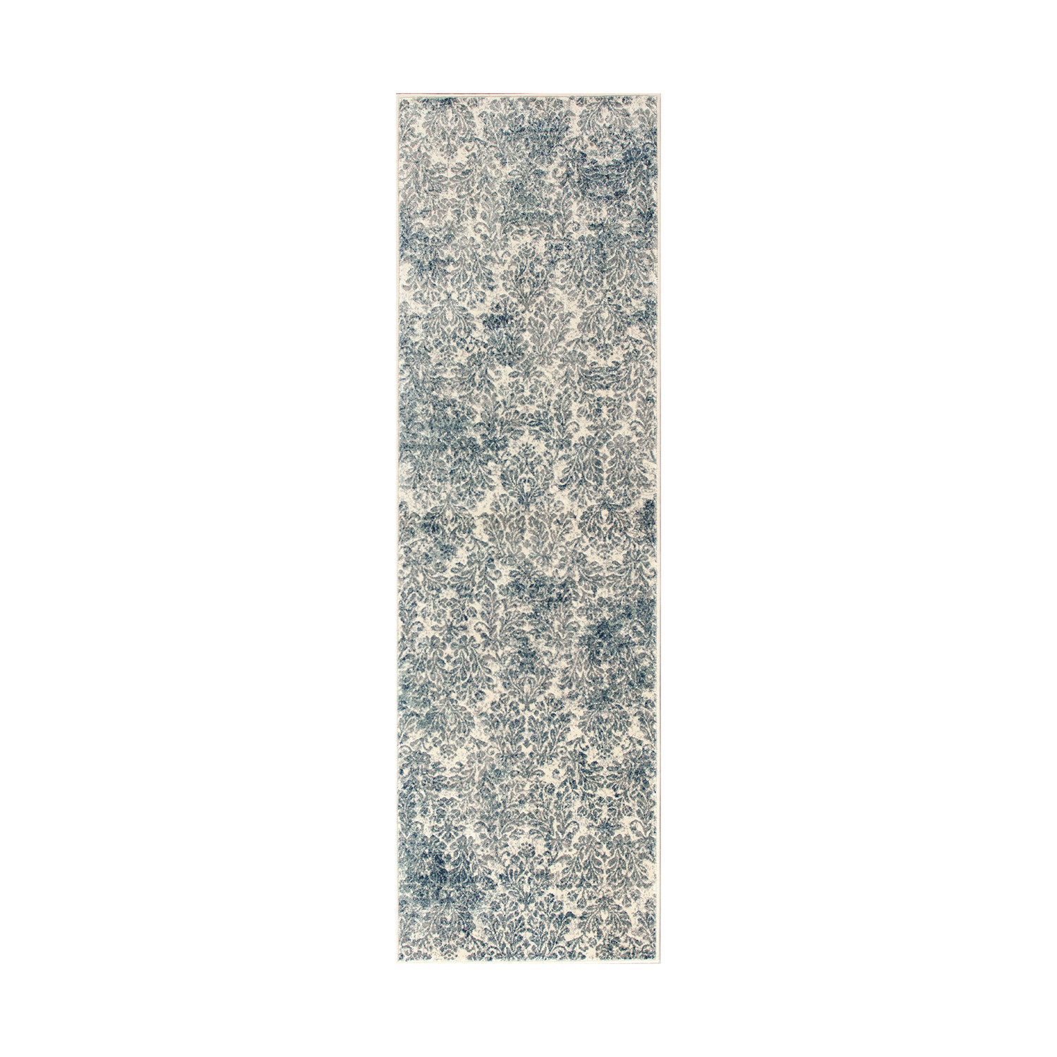 Provence // Damask + Ivory/Blue (7'7