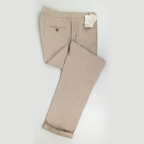 Cotton Casual Pants // Tan (Euro: 44)