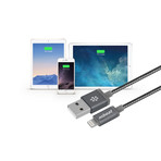 ToughLink Lightning Cables // Set of 2 // Space Gray