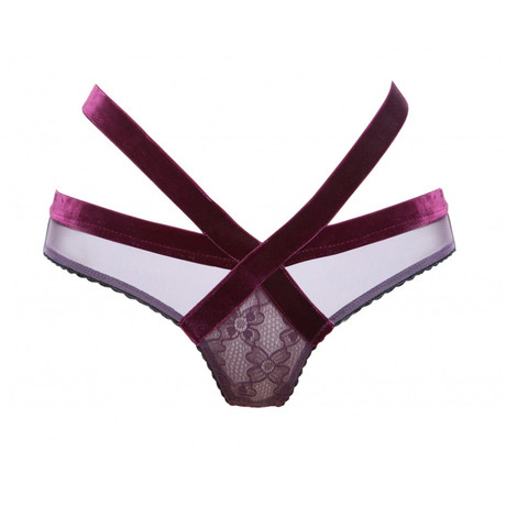 Kheira High-Waist Panty // Violet (XS)