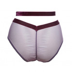 Kheira High-Waist Panty // Violet (XS)