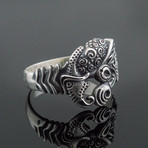 Animal Collection // Viking Raven Ring // Silver (12)