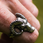 Animal Collection // Ram Ring // Silver (12)