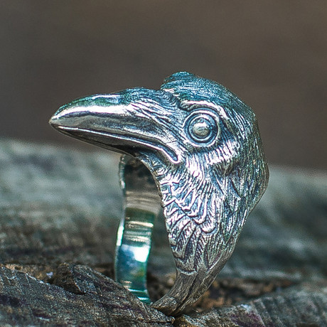 Animal Collection // Raven Ring // Silver (6)