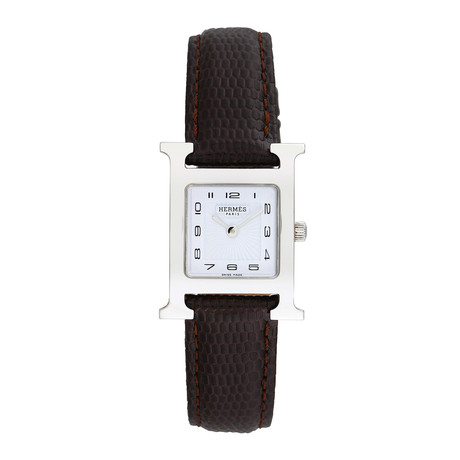 Hermes H Watch Quartz // 793-TM10151 // Pre-Owned