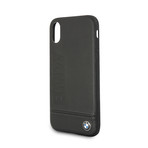 Genuine Leather Hard Case I // iPhone X (Black)
