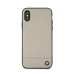 Genuine Leather Hard Case I // iPhone X (Black)