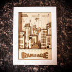 Rampage Video Game // Shadow Box